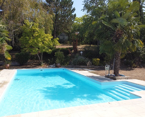 mise en eau de la piscine apres sept jours de séchage